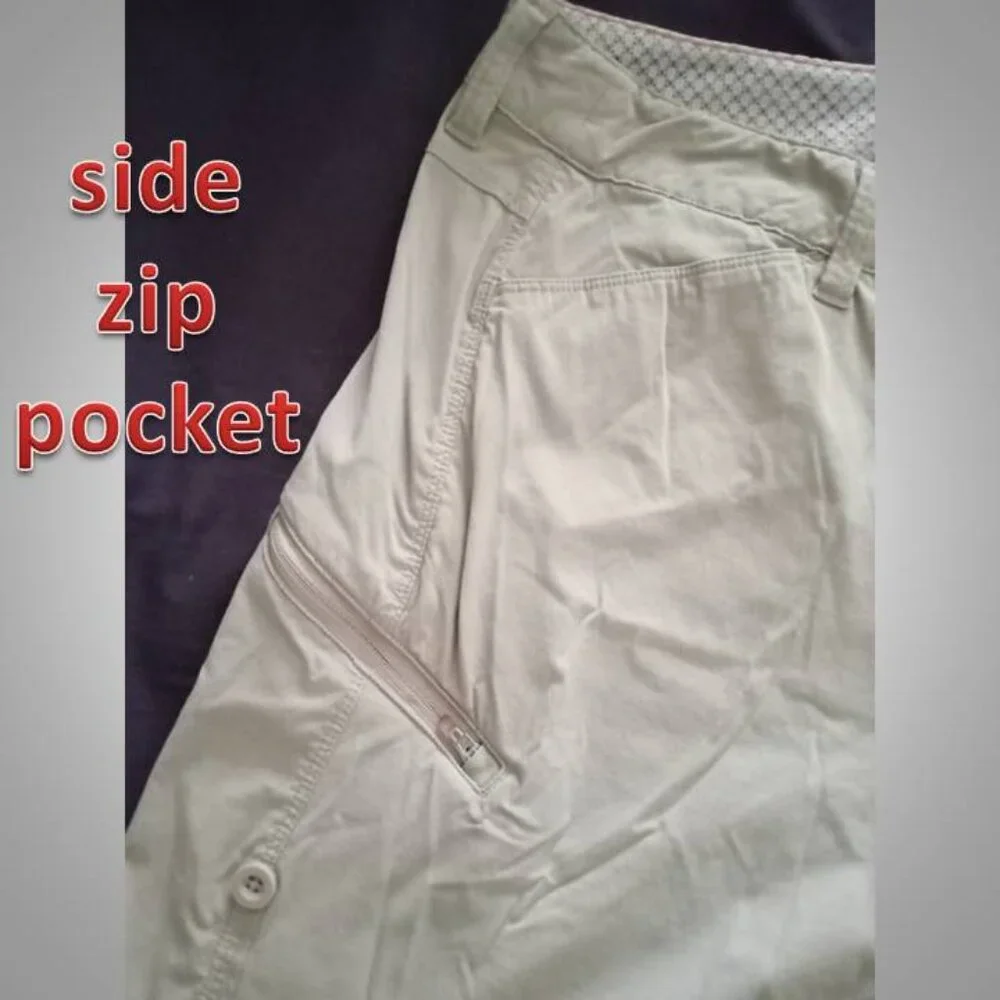 ORVIS Jackson quick dry convertible shorts women's size 10 TAN - Picture 4 of 9